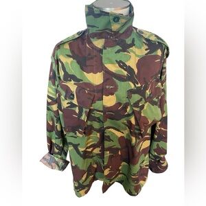 Combat Tropical Army 80’s Jacket - Green and Brown